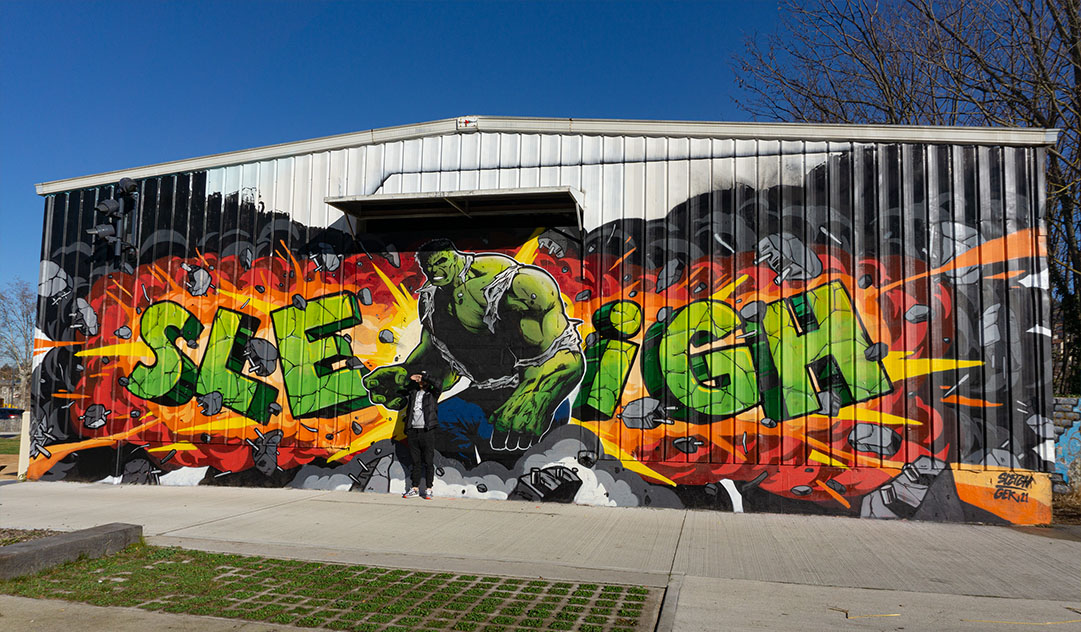 Hulk VS Sleigh